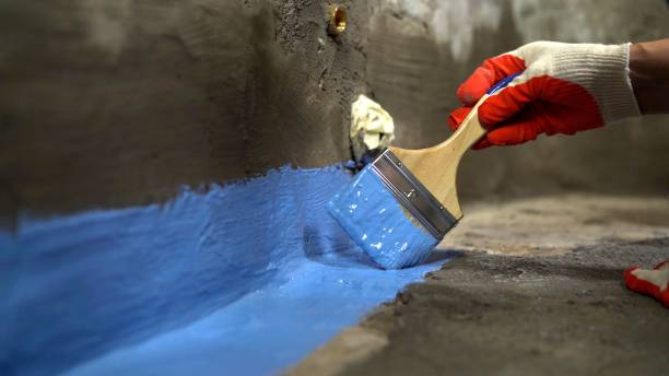 Commercial Emergency Waterproofing project at a Kings Mills, OH business property by SJ Waterproofing Pros